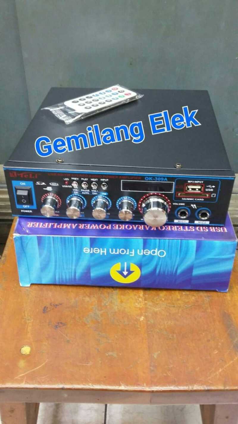 Promo Power Amplifier Karaoke Teli Ok-309a Diskon 23% Di Seller Indah ...