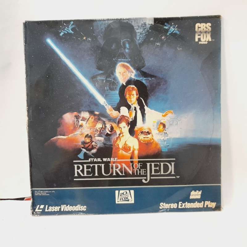 Jual Laser Disc Star Wars Return Of The Jedi Di