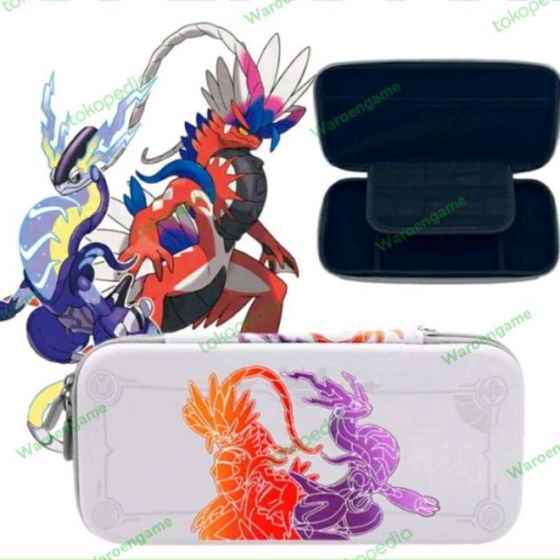 Jual Nintendo Switch Storage Case Pouch V1 V2 Oled Pokemon Scarlet ...