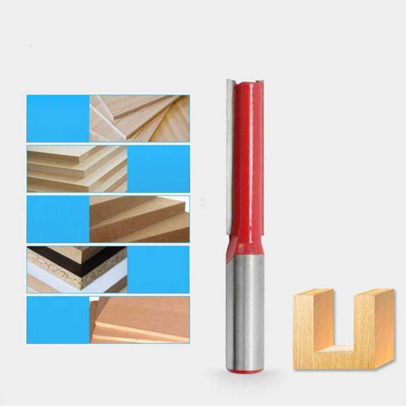 Promo Hongyue Mata Pisau Mesin Serut Kayu Trim Carving Router Bit 1/4 ...