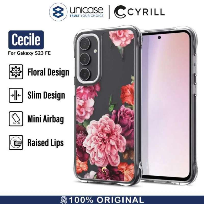 Cyrill Galaxy S23 FE Case Cecile - Rose Floral ACS06386