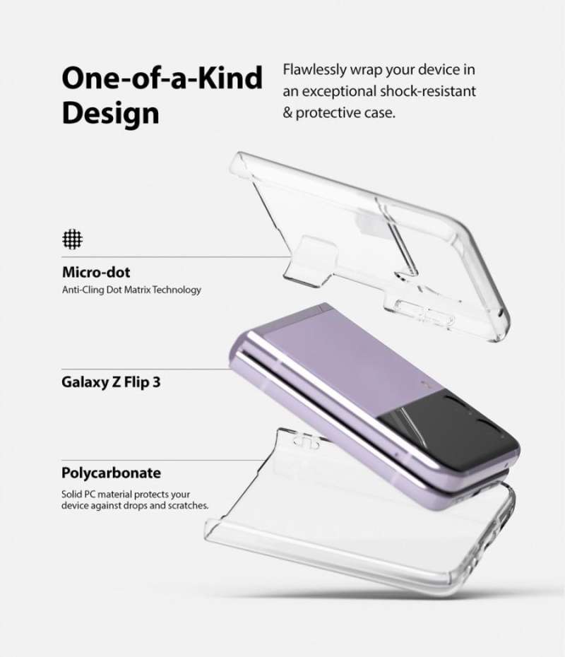 Case Samsung Galaxy Z Flip 3 RINGKE Slim Hardcase Thin Casing