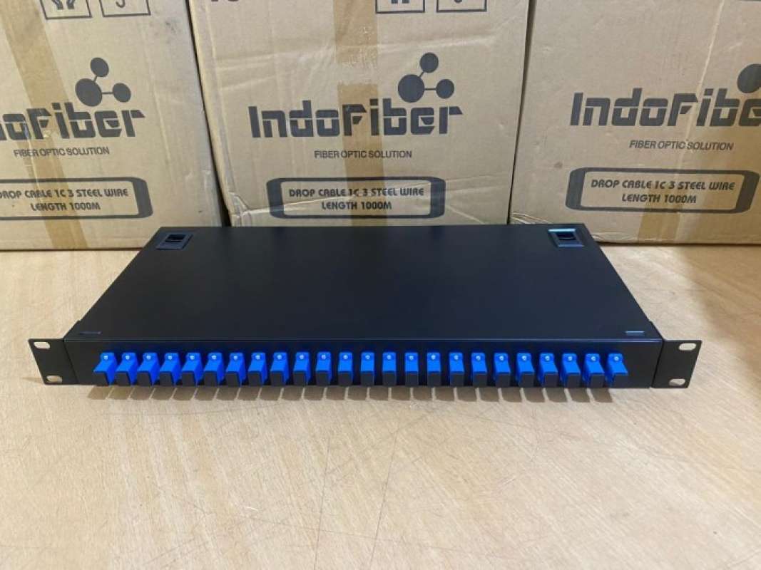 Jual Otb 24 Core Sc / Otb 24 Port Sc With Adapter Sc 24 Port Di Seller ...