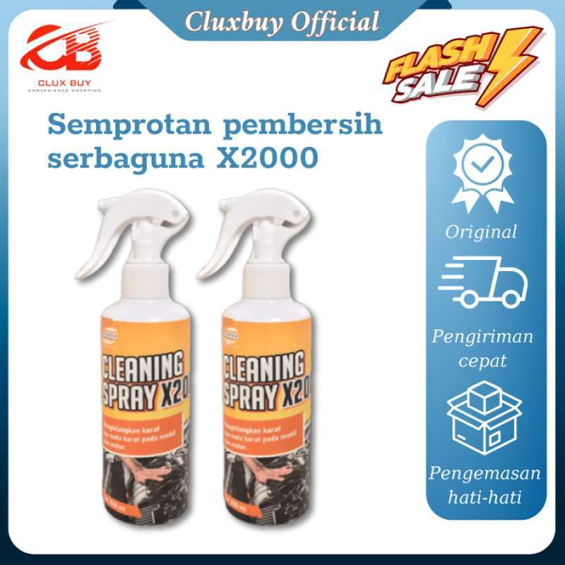 Promo Cleaning Spray X2000 Menghilangkan Karat Lumpur Noda Jamur Di