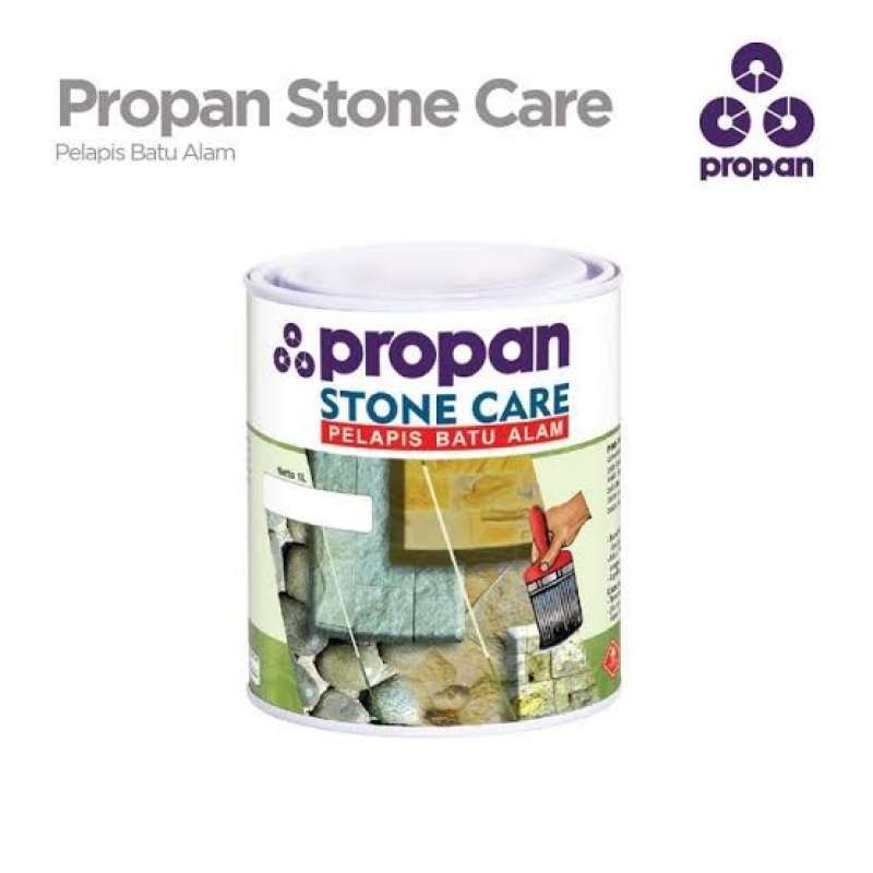 Jual Cat Coating Batu Alam Propan Stone Care (transparan) 1 Liter - Dof