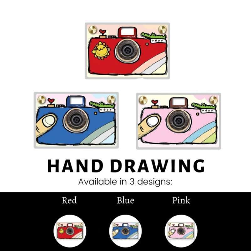 Promo Hand Drawing Series - Paper Shoot Camera (digital Camera) Diskon ...