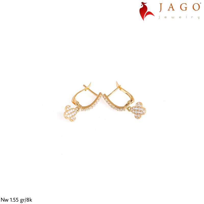 Jual Jago Jewelry Anting Florella 8k-y Di Seller Jagojewelry