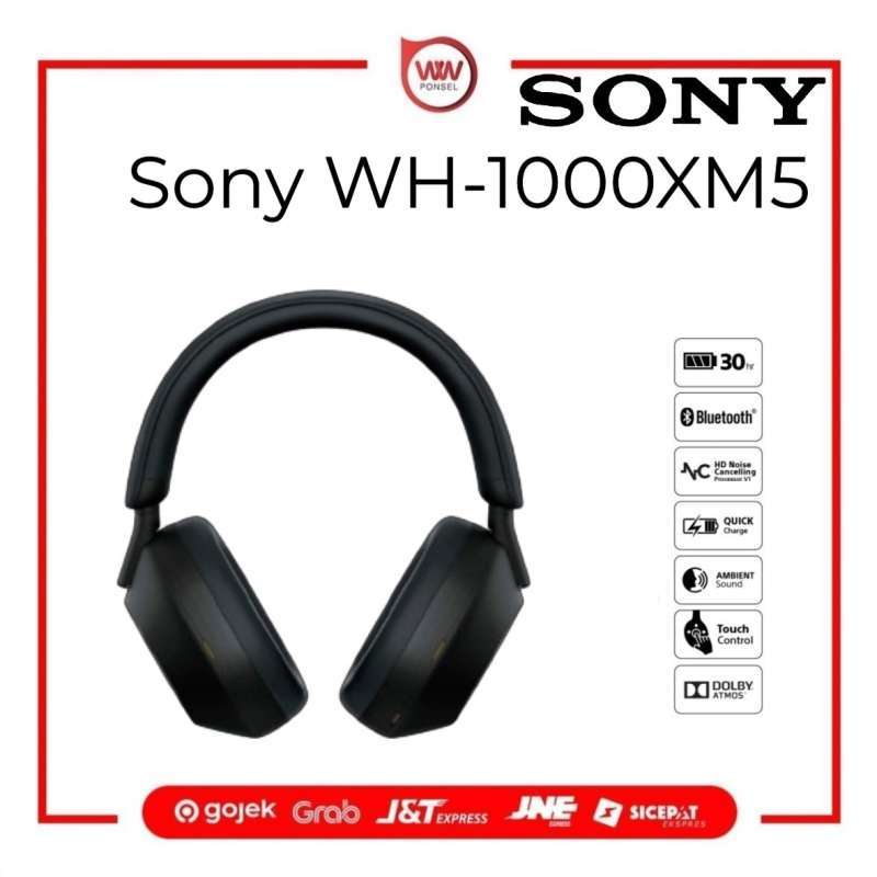 Sony WH-1000XM5 Noise Cancelling Headphones