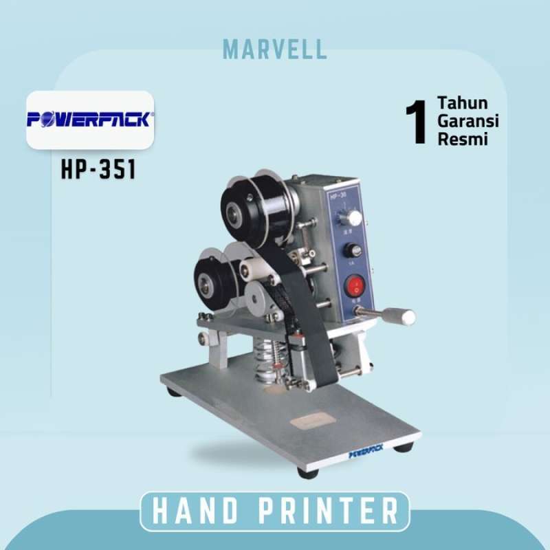 Promo Mesin Coding Cetak Kadaluarsa Powerpack Hp-351 Diskon 23% Di ...