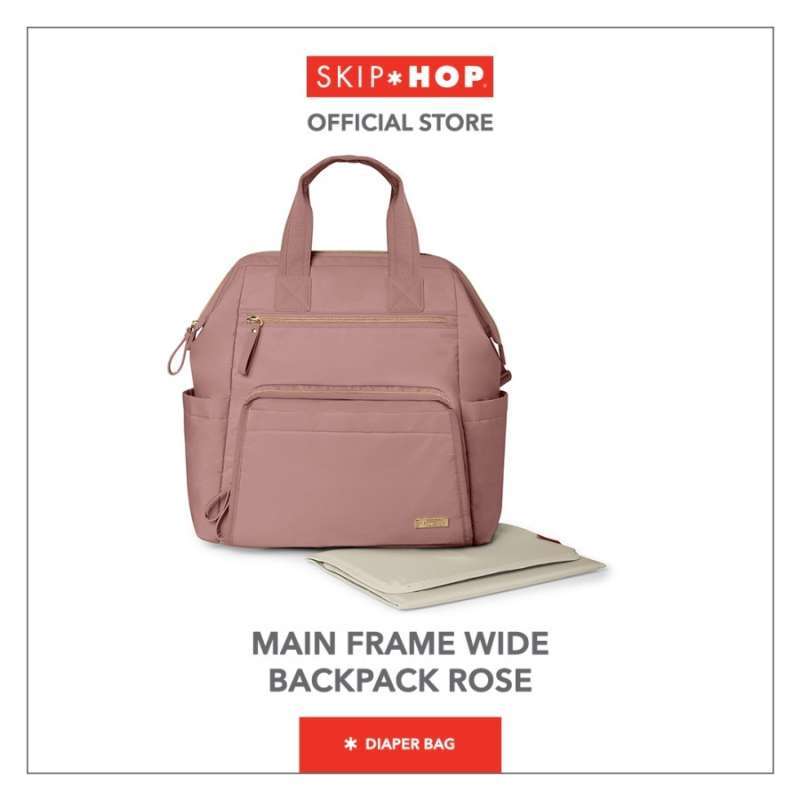 Hop Mainframe Skip Hop Blush Diaper Bag Dusty Rose Mainframe Skip