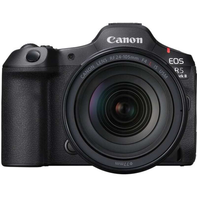 Canon EOS R5 II Kit 24-105mm f4L Mirrorless Camera Canon R5 Mark II 24-105  mm f/4L R5 Mark Garansi Resmi
