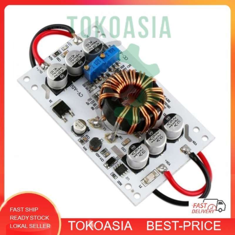 Jual 600w Dc-dc Step Up Boost Converter Module DC 12v 24v 36v 48v Power ...