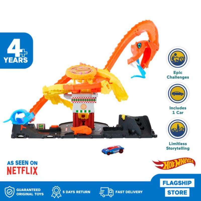 Ataque Cobra Pista Cobra Hot Wheels Precio Pizza La Cobra Infernal