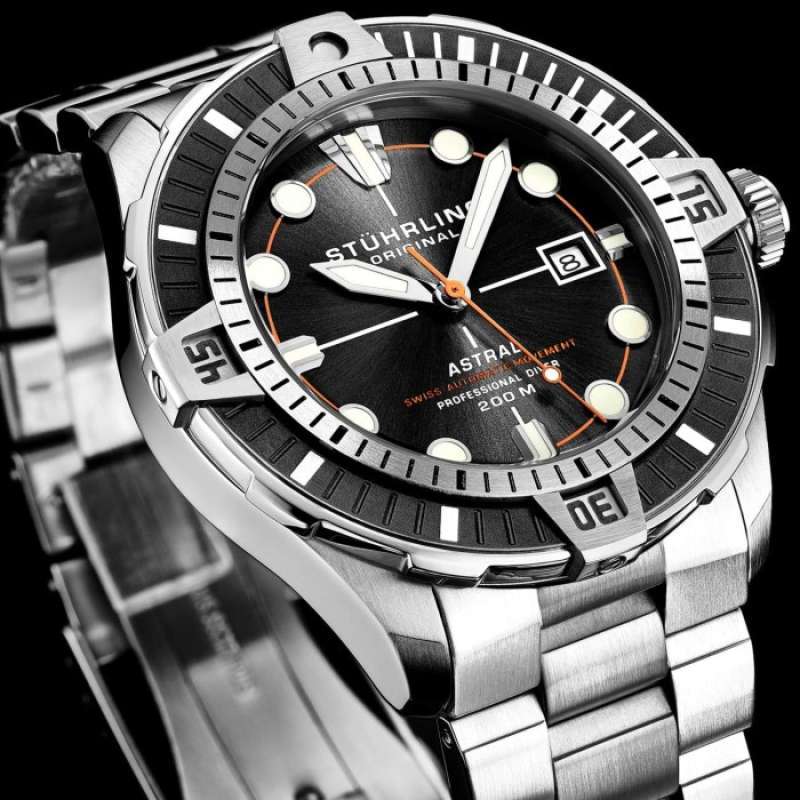 Stainless Steel Stuhrling Original Professional Diver Promo Jam