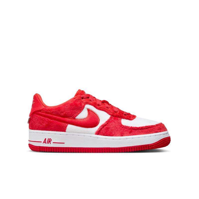 Nike Air Force Big Kids Shoes Red (FZ3552-612)