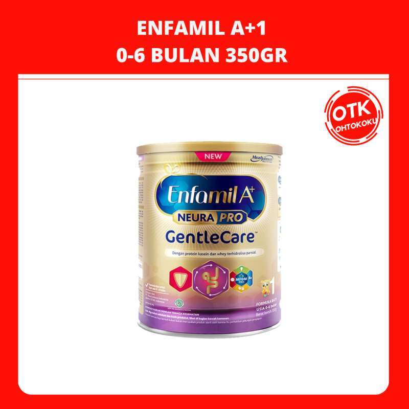 Enfamil A+ Gentle 350 gr Care Susu Formula Bayi 0-6 Bulan Untuk Gangguan  Pencernaan - Main Image