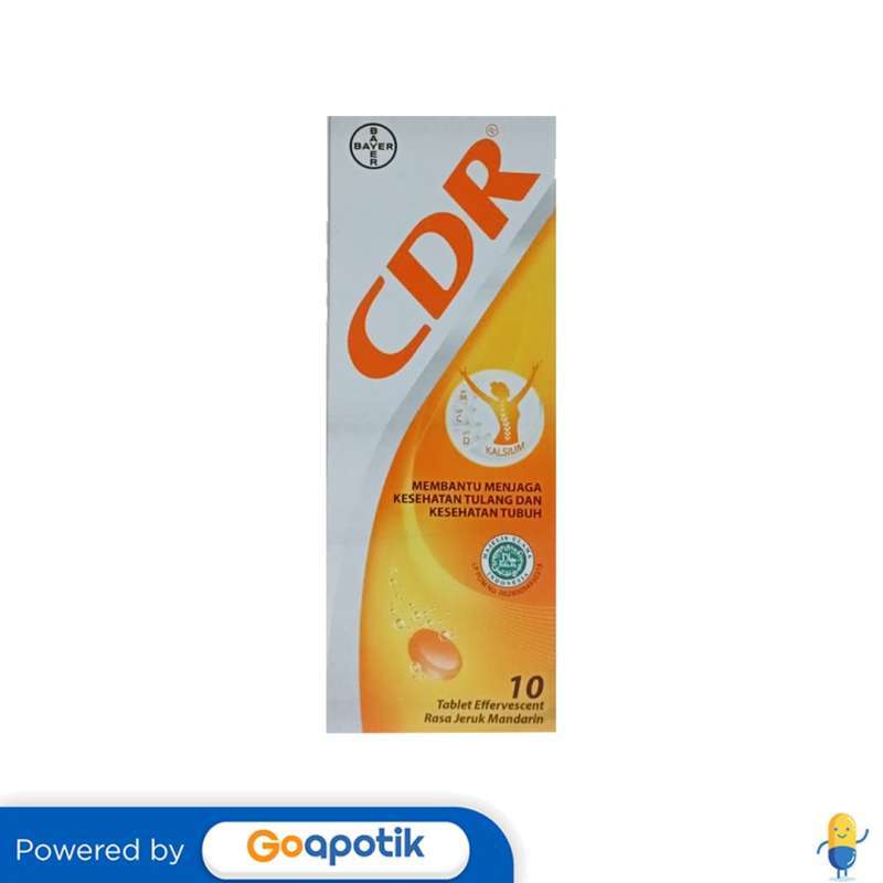Jual Cdr Rasa Jeruk Mandarin Tube 10 Tablet Di Seller Apotek Hasanah ...