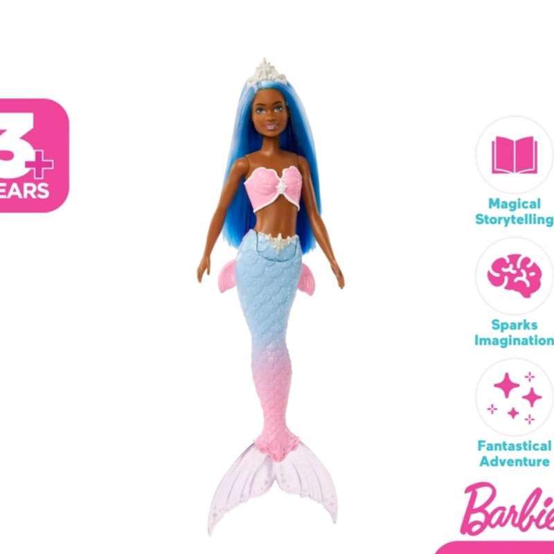 Boneka Magic Mermaid Doll Jual Barbie Dreamtompia Mermaid Blue
