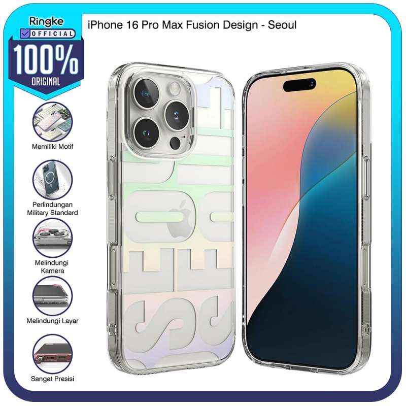 Promo Ringke iPhone 16 16 Plus 16 Pro 16 Pro Max Fusion Bold