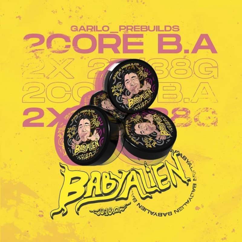 Jual Garilo Baby Alien 0.18 Ohm Dual Core By Fathiba X Rizky Ritonga Di ...