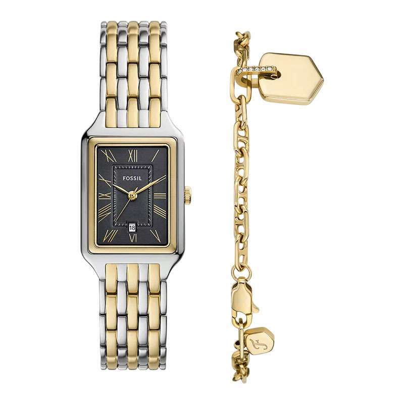 Promo Jam Tangan Wanita Fossil Raquel Es5376set Ladies Gray Dial