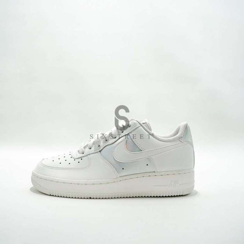 AIR FORCE Shadow Iridescent White CJ9704 100 100% Authentic