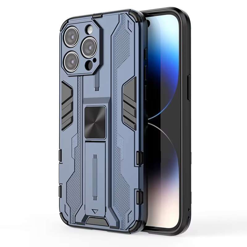 CASING IPHONE 12 PRO MAX CASE KICKSTAND ARMOR HARDCASE