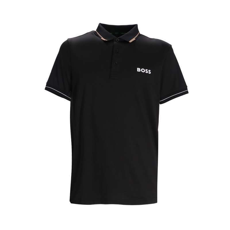 Hugo Boss Paul Pro Slim Fit Polo Shirt Black