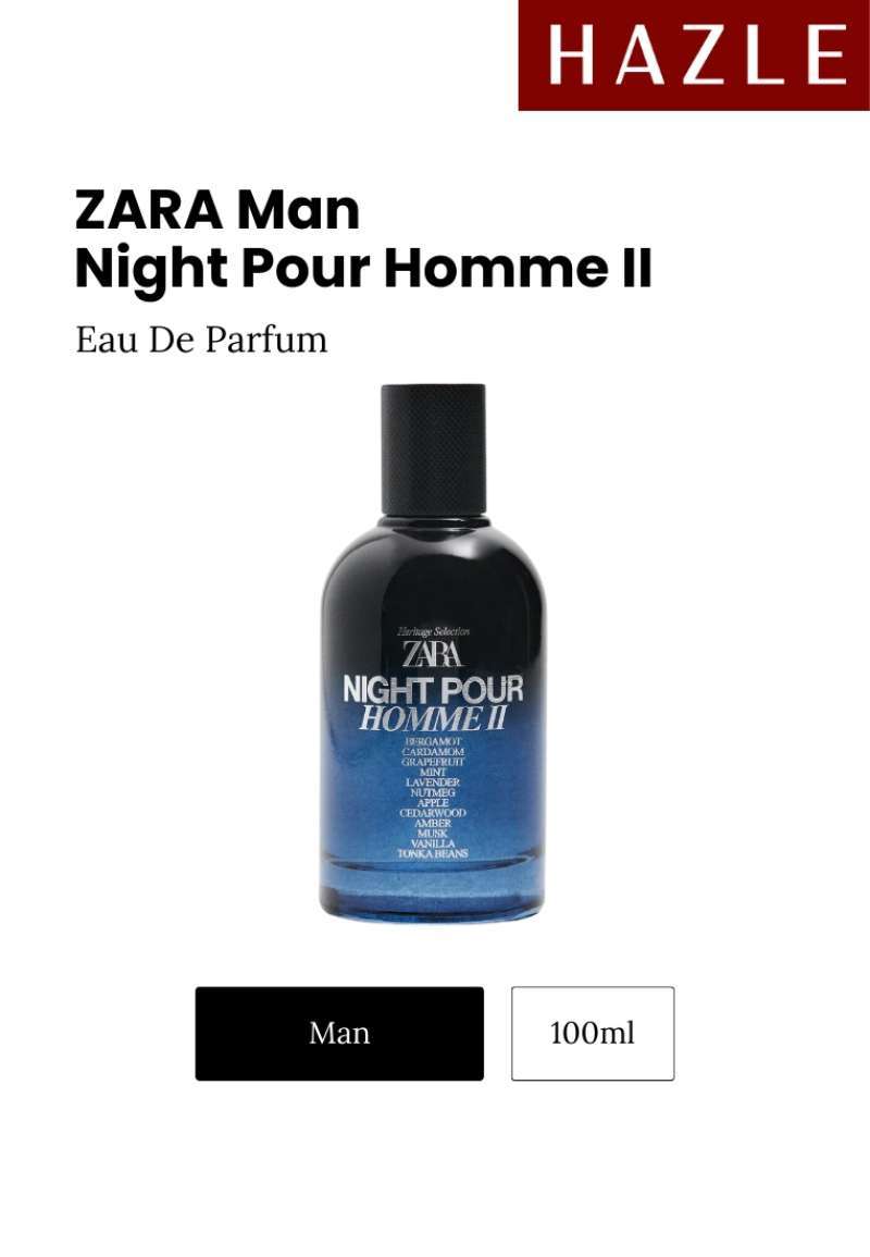 Zara Night Pour Homme II Man EDP 100 ml