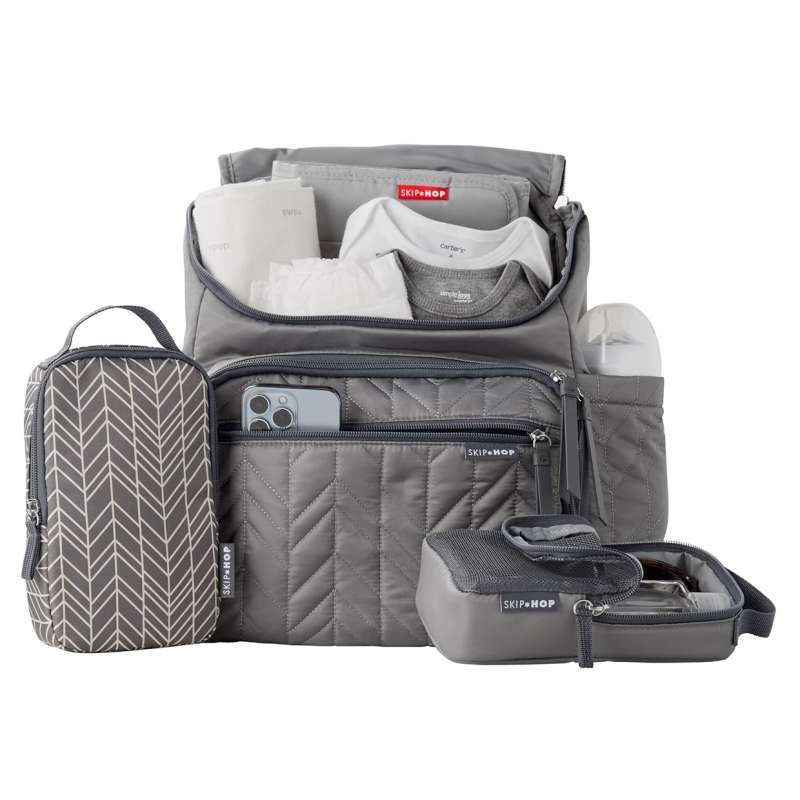 Skip Hop Forma Diaper Bag Backpack Multi-Function Baby Travel with Changing  Pad SkipHop