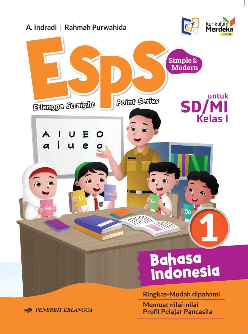 Jual Best Seller Esps Bahasa Indonesia Sd/mi Kelas 1 2 3 4 5 6 Revisi ...