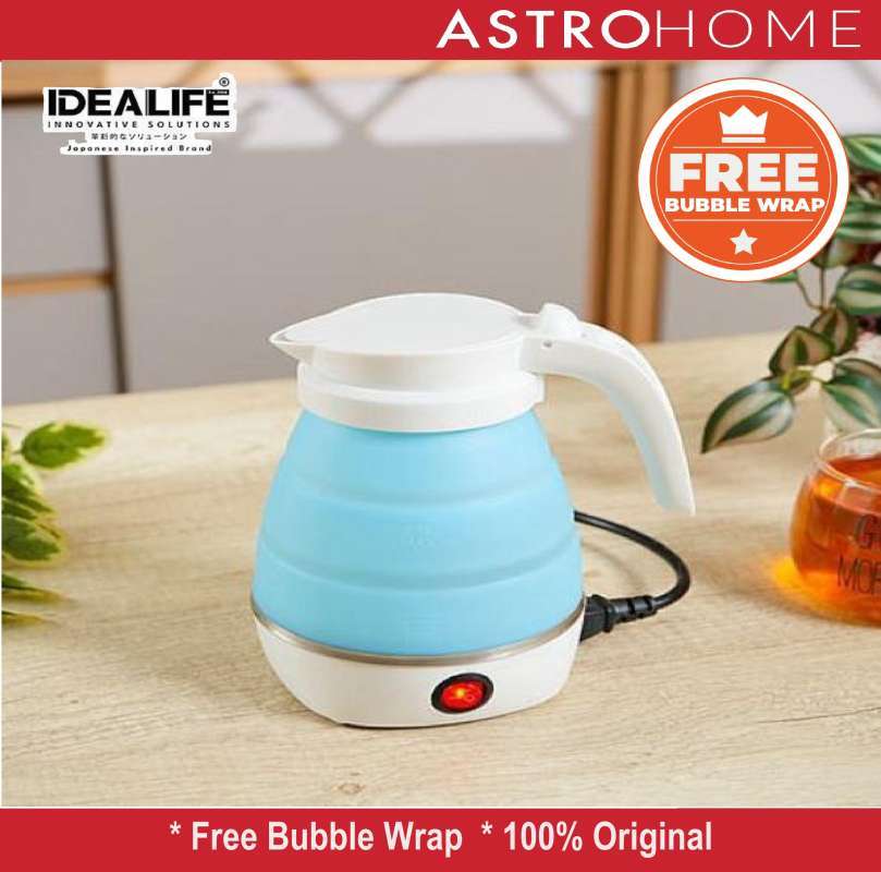 Idealife Travel Folding Electric Kettle Teko Ketel Listrik Lipat IL110S IL  110 S Kapasitas Liter 450W