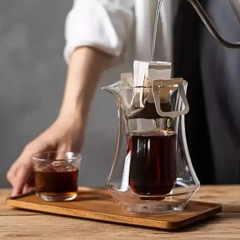 Jual Jiuan Coffee Server Chemex Drip Pour Over Double Layer 400ml - Fm ...