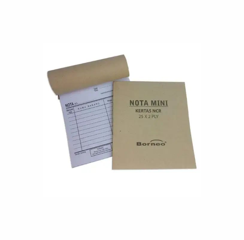 Jual Buku Nota Mini 2 Ply Ncr Ukuran 80mmx105mm Di Seller Maierastore ...