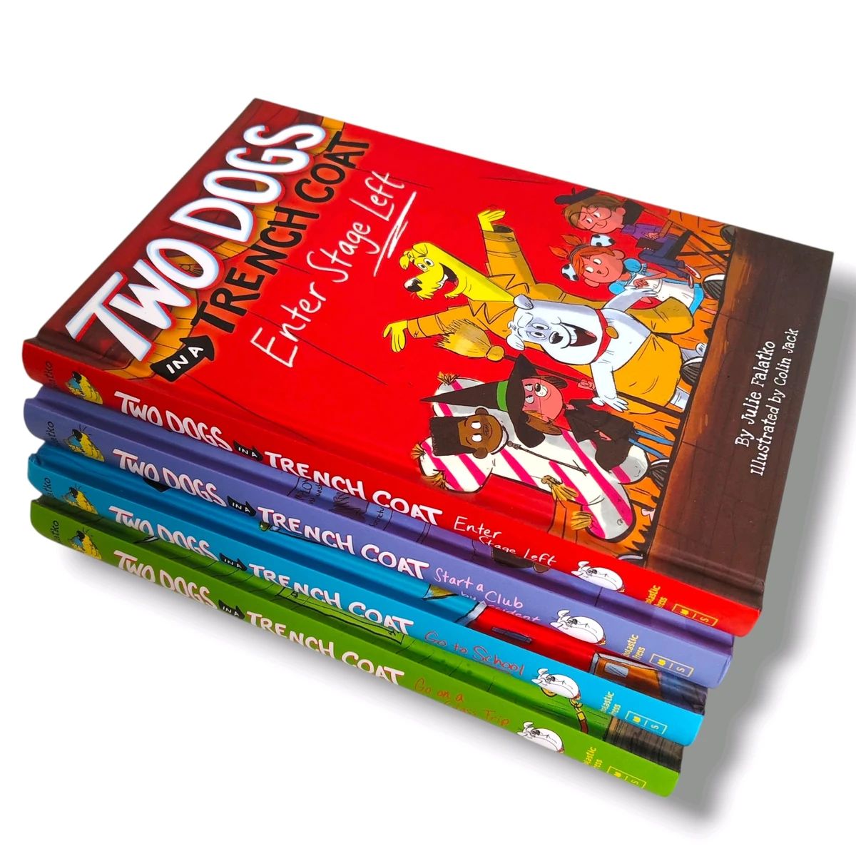 Jual Two Dogs In A Trench Coat, 4 Buku, Bahasa Inggris, Hardcover 