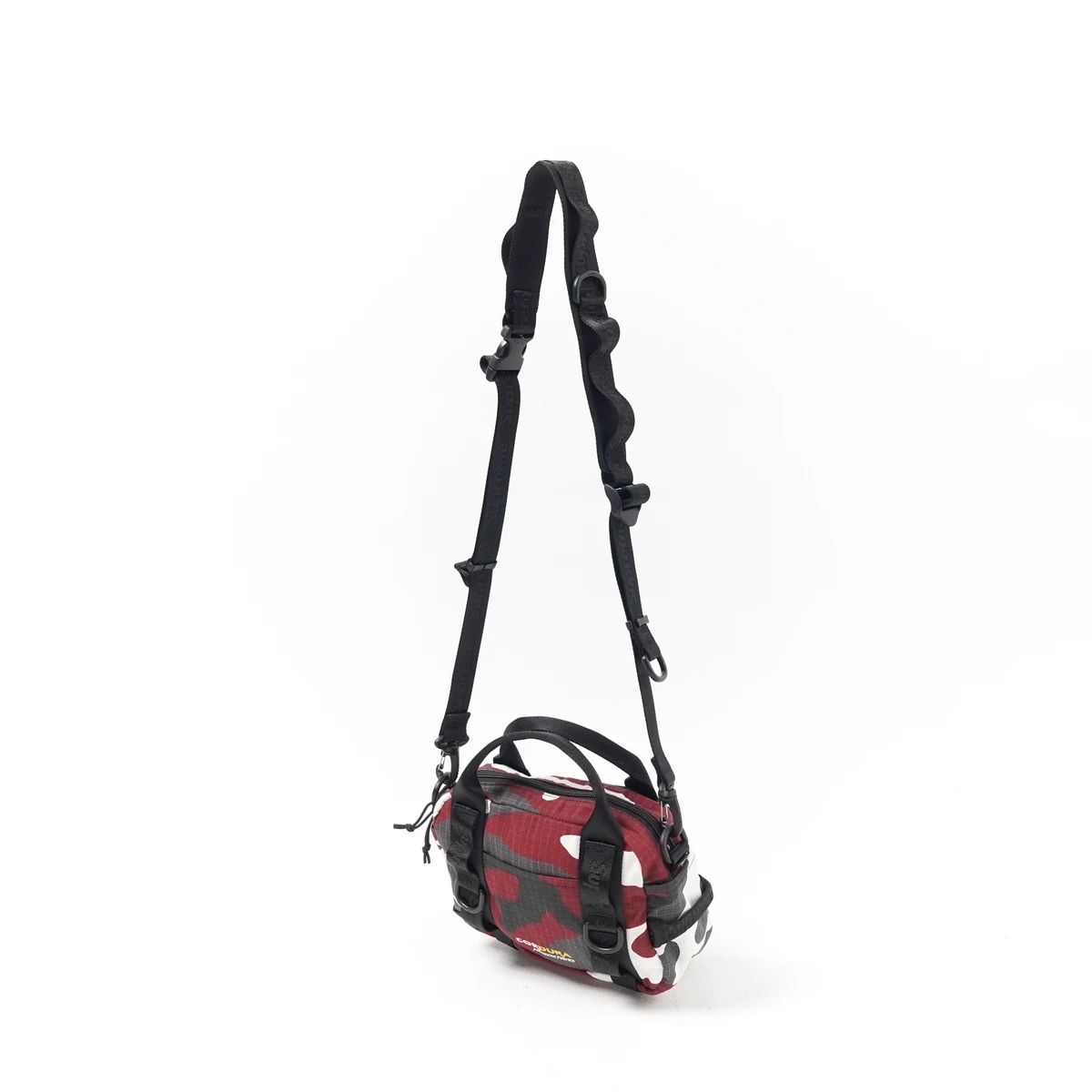 Promo Tas Supreme Ss26 Camo Red White Grey Mini Duffle Bag 100