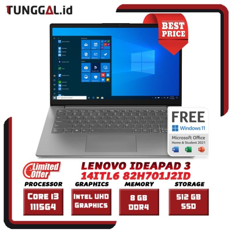 LENOVO IDEAPAD SLIM 3i 14 J2ID Core i3 1115G4 16GB 512GB SSD W11 OHS21