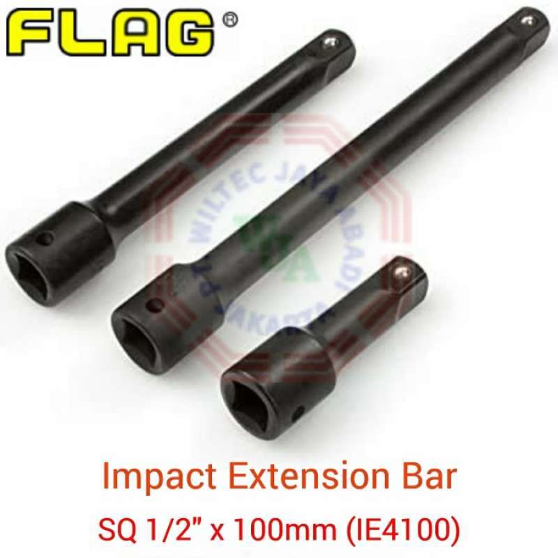 Promo Impact Extension bar 1/2 x 100mm merk Flag (Japan) IE4100 Diskon