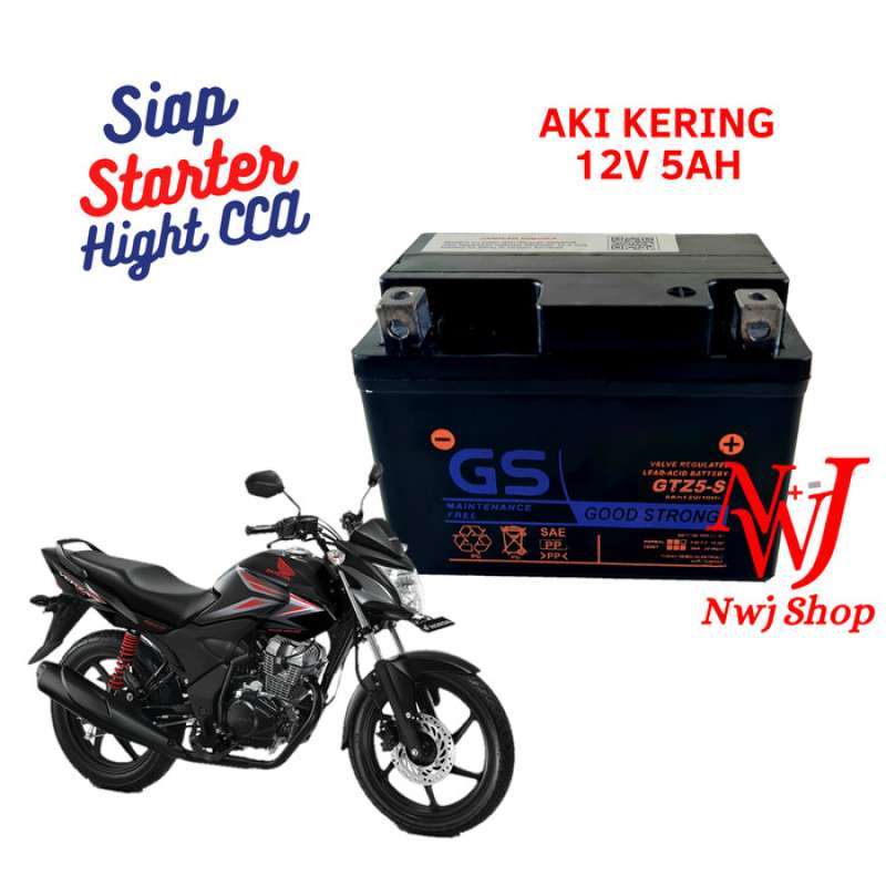 Promo Aki Motor Honda Verza 150, Mega Pro Cw Gtz5S Gs Y Accu Kering