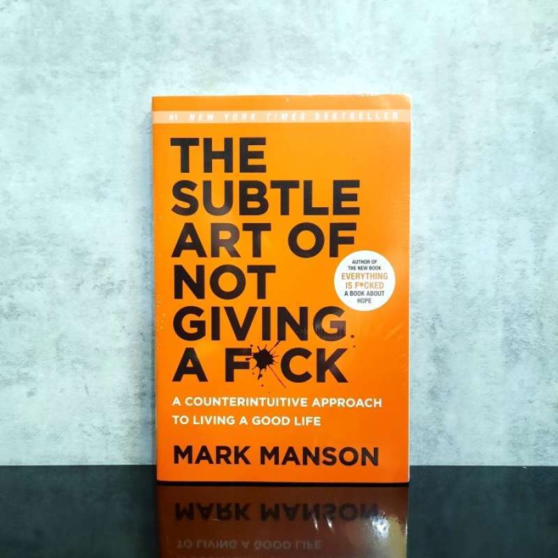 Jual The Subtle Art Of Not Giving A F Ck Mark Manson Di Seller Indah