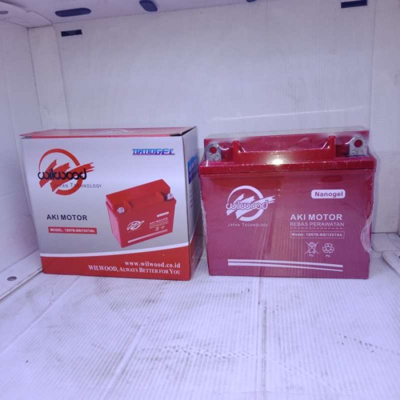 Jual Aki Kering Nouvo-nouzo Z 12v7ah Nanogel Wilwood Japan Tehnology Di