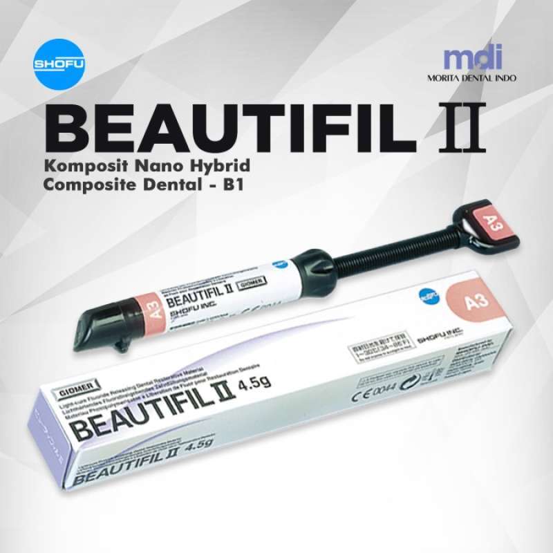 Composite Dentaire Shofu Beautifil II Universel - 4,5g - Libération De Fluorure - Neuf - Japon