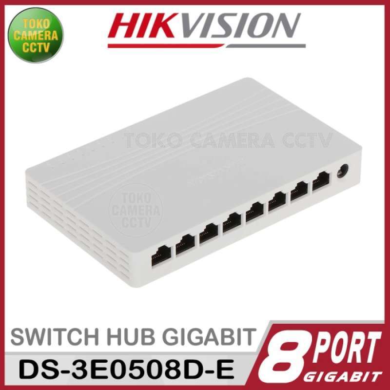 Promo SWITCH HUB GIGABIT HIKVISION 8 PORT Diskon 23 di Seller Tikno