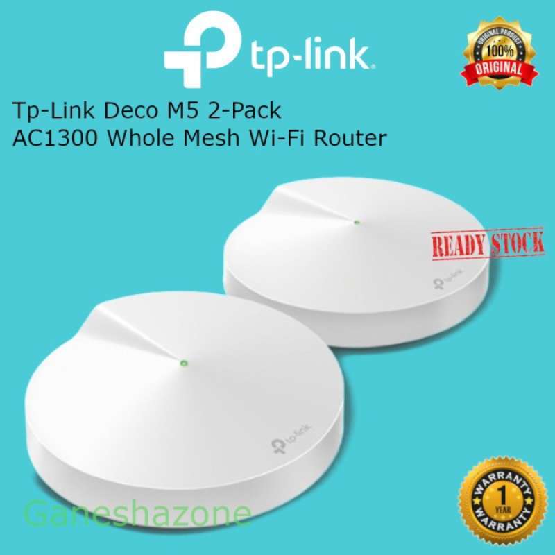 Promo Deco M5 2PACK AC1300 Whole Home Mesh WiFi System Diskon 23 di