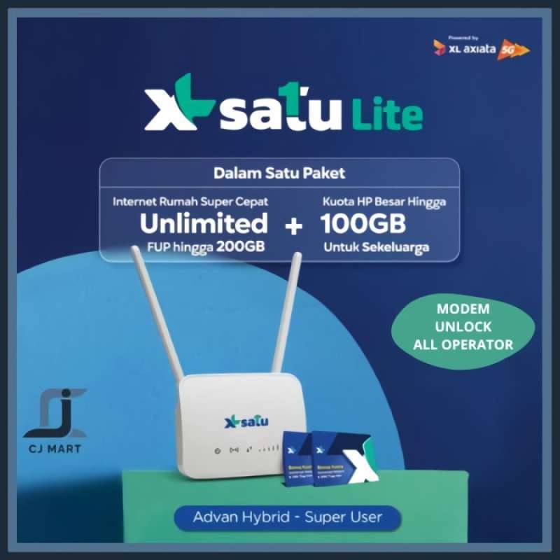 Promo Modem Router Advan CPE SATU Lite Unlimited + Kuota100GB