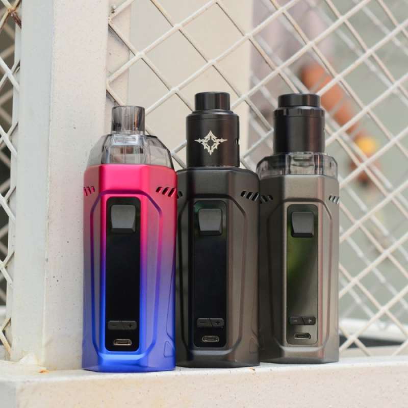 Promo Rincoe Manto Max 228W Triple System Pod Kit Mod - Black Diskon 24 ...