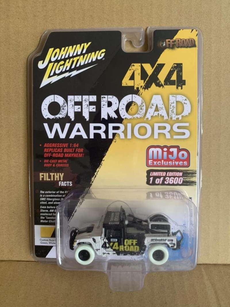 JOHNNY LIGHTNING OFF Road 2 Pièces Chevy K10 Blazer Homard H2 - Foto 3