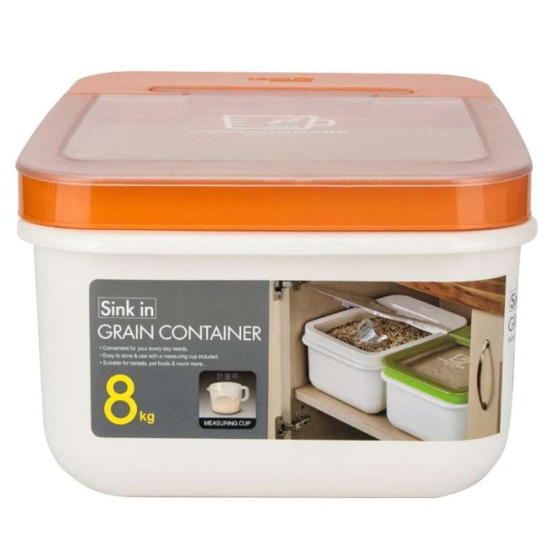 Promo Lock & Lock Rice Case 8kg (10l) (hpl530o) Diskon 39% Di Seller ...