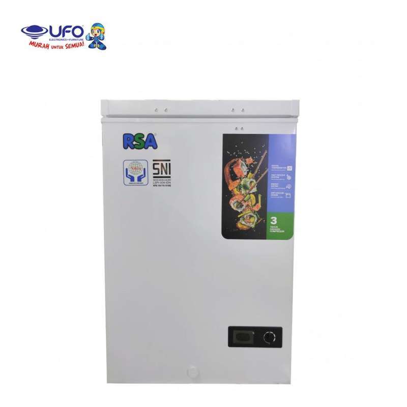 Freezer Merk Rsa Promo Rsa Cf110 Chest Freezer Kapasitas 100 Liter Diskon 1% Di Seller ...