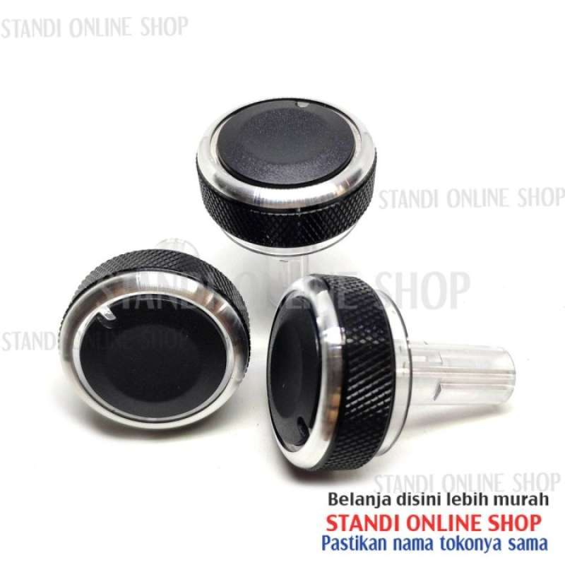 Promo KNOB AC ELEGANT BUNDAR LUXURY SUZUKI ERTIGA LAMA WARNA HITAM